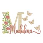 Matriz de Bordado - Madalena (fazemos Qualquer Nome)