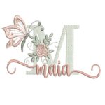 Matriz de Bordado - Maia (fazemos Qualquer Nome)