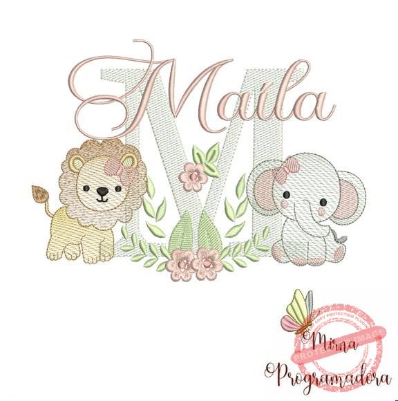 matriz-de-bordado-maila-fazemos-qualquer-nome-matrizes-de-bordados-desenhos Matriz de Bordado - Maila (fazemos Qualquer Nome) - Imagem 1