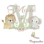 Matriz de Bordado - Maitê (fazemos Qualquer Nome)