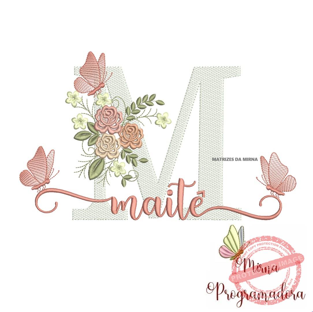 matriz de bordado maite22 matriz de bordado maite - Imagem 1