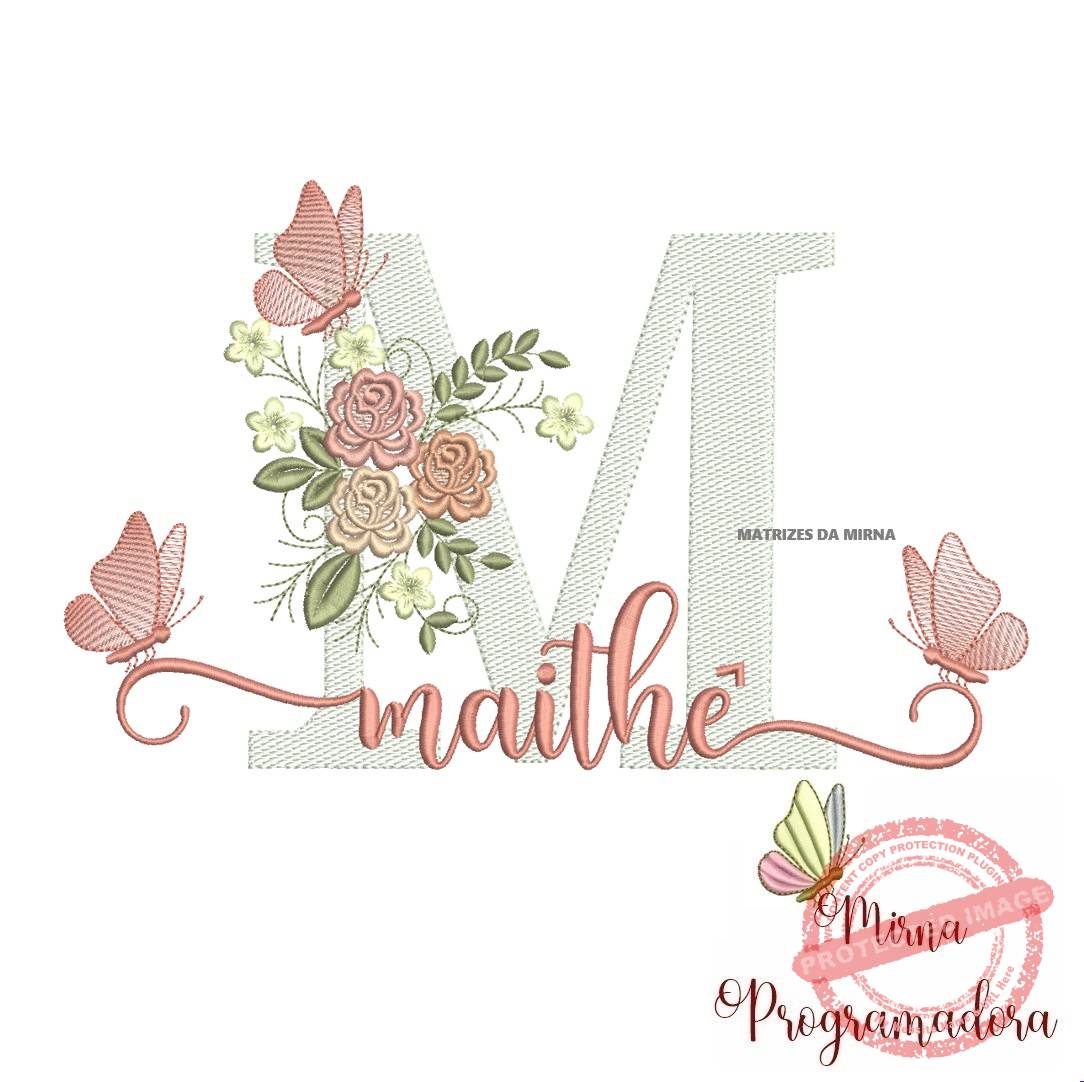 matriz de bordado maithe22 matriz de bordado maithe - Imagem 1