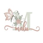 Matriz de Bordado - Malu (fazemos Qualquer Nome)