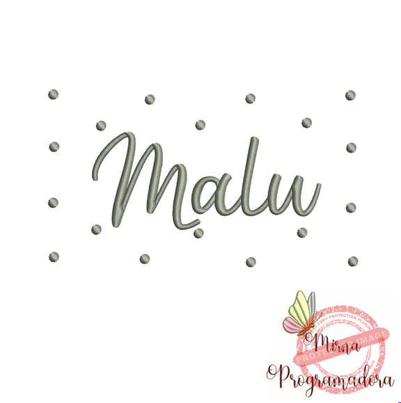 matriz-de-bordado-malu-fazemos-qualquer-nome-matriz Matriz de Bordado - Malu(fazemos Qualquer Nome) - Imagem 1