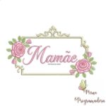 Matriz de Bordado - Mamãe (fazemos Qualquer Nome)