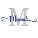 Matriz de Bordado - Manoel (fazemos Qualquer Nome)