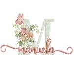 Matriz de Bordado - Manuela (fazemos Qualquer Nome)