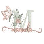 Matriz de Bordado - Manuela
