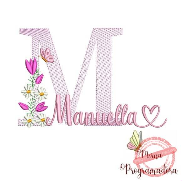 matriz-de-bordado-manuella-fazemos-qualquer-nome-elna Matriz de Bordado - Manuella (fazemos Qualquer Nome) - Imagem 1
