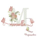 matriz de bordado manuella