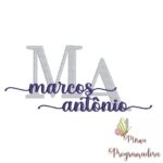 Matriz de Bordado - Marcos Antônio(fazemos Qualquer Nome)