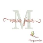 Matriz de Bordado - Marcos Júnior (fazemos Qualquer Nome)