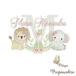 Matriz de Bordado - Maria Alessandra (fazemos Qualquer Nome)