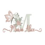 Matriz de Bordado - Maria Alice(fazemos Qualquer Nome)