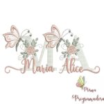 Matriz de Bordado - Maria Alice (fazemos Qualquer Nome)