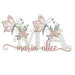 Matriz de Bordado - Maria Alice