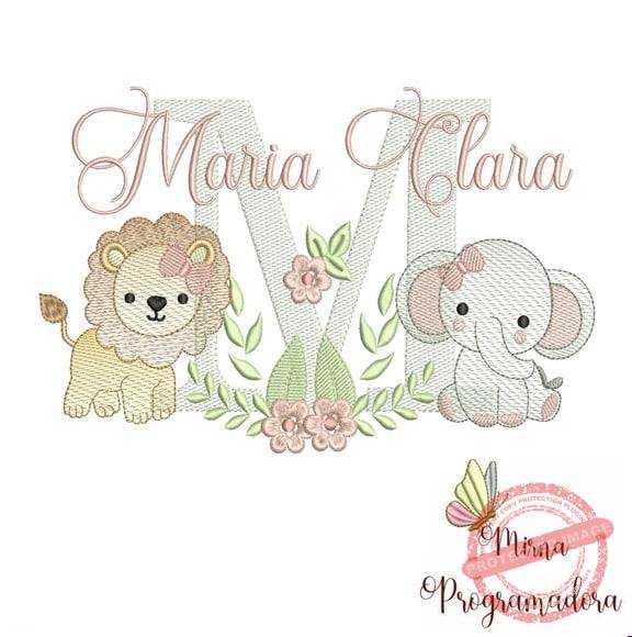 matriz-de-bordado-maria-clara-fazemos-qualquer-nome-bernina Matriz de Bordado - Maria Clara (fazemos Qualquer Nome) - Imagem 1