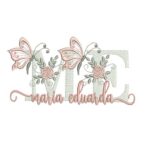 Matriz de Bordado - Maria Eduarda (fazemos Qualquer Nome)