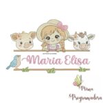 Matriz de Bordado - Maria Elisa