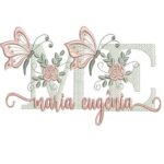 Matriz de Bordado - Maria Eugênia (fazemos Qualquer Nome)
