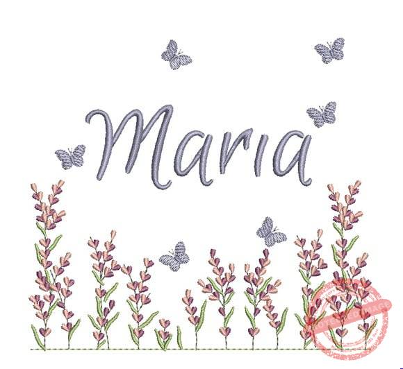 matriz-de-bordado-maria-fazemos-qualquer-nome-matriz-de-bordado-lavanda Matriz de Bordado - Maria (fazemos Qualquer Nome) - Imagem 1