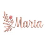 Matriz de Bordado - Maria (fazemos Qualquer Nome)