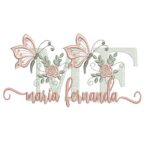 Matriz de Bordado - Maria Fernanda (fazemos Qualquer Nome)