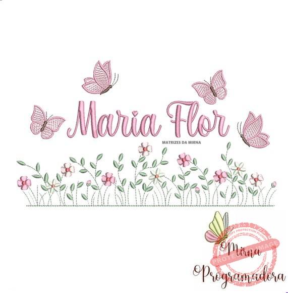 matriz-de-bordado-maria-flor-brother Matriz de Bordado - Maria Flor - Imagem 1