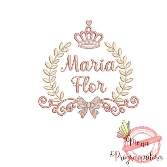 matriz-de-bordado-maria-flor-elna Matriz de Bordado Maria Flor - Imagem 1