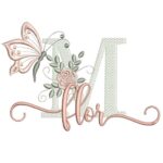 Matriz de Bordado - Maria Flor (fazemos Qualquer Nome)