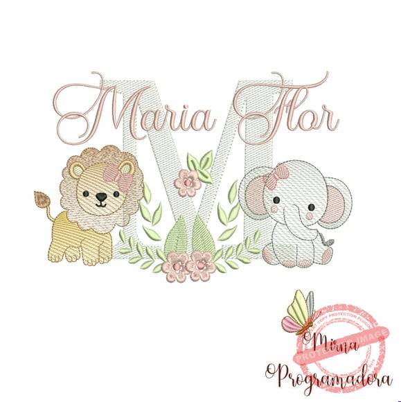 matriz-de-bordado-maria-flor-fazemos-qualquer-nome-pes Matriz de Bordado - Maria Flor (fazemos Qualquer Nome) - Imagem 1