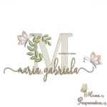 Matriz de Bordado - Maria Gabriela (fazemos Qualquer Nome)