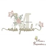 Matriz de Bordado - Maria Gabriela (fazemos Qualquer Nome)
