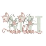Matriz de Bordado - Maria Helena (fazemos Qualquer Nome)