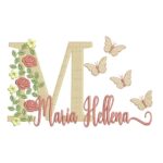 Matriz de Bordado - Maria Hellena (fazemos Qualquer Nome)