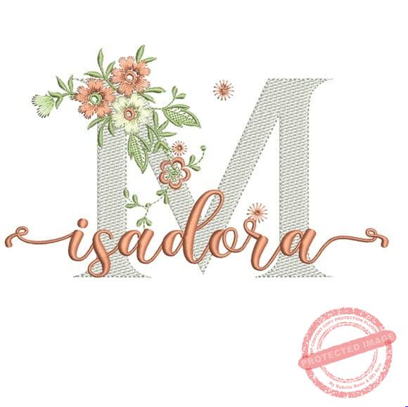 matriz-de-bordado-maria-isadora-fazemos-qualquer-nome-e-bordados Matriz de Bordado - Maria Isadora(fazemos Qualquer Nome) - Imagem 1