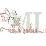 Matriz de Bordado - Maria Isadora (fazemos Qualquer Nome)