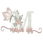Matriz de Bordado - Maria Ísis (fazemos Qualquer Nome)