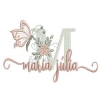 Matriz de Bordado - Maria Júlia (fazemos Qualquer Nome)