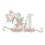Matriz de Bordado - Maria Laura (fazemos Qualquer Nome)