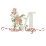 Matriz de Bordado - Maria Luiza (fazemos Qualquer Nome)