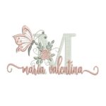 Matriz de Bordado - Maria Valentina (fazemos Qualquer Nome)