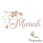 Matriz de Bordado - Mariah (fazemos Qualquer Nome)