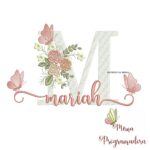 matriz de bordado mariah
