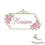 Matriz de Bordado - Mariana (fazemos Qualquer Nome)