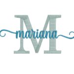 Matriz de Bordado - Mariana
