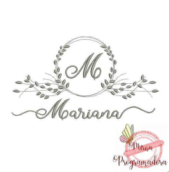 matriz-de-bordado-mariana-fazemos-qualquer-nome-matrizes-de-bordado-mirna-programadora Matriz de Bordado - Mariana (fazemos Qualquer Nome) - Imagem 1