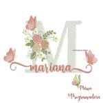matriz de bordado mariana