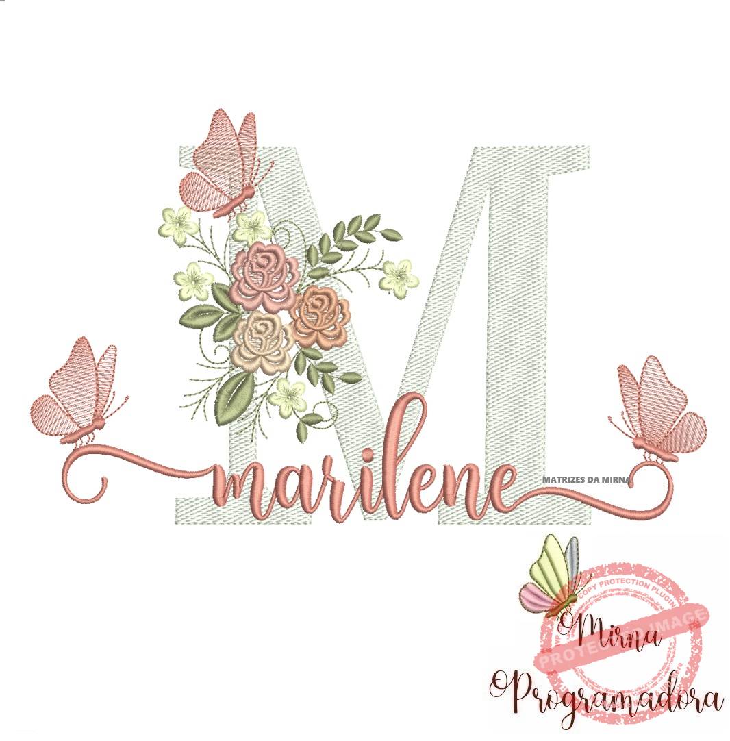 matriz de bordado marilene