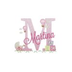 Matriz de Bordado - Martina (fazemos Qualquer Nome)